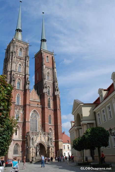 Postcard Wrocław Cathedral