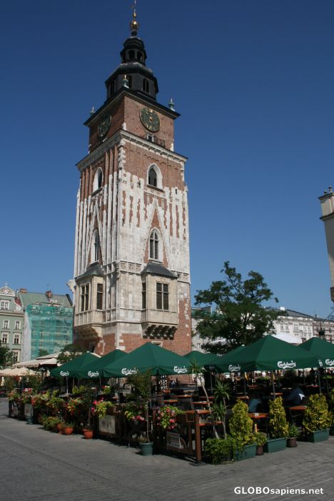 Postcard Krakow Central Square