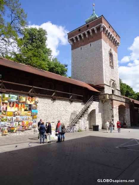 Postcard St Florian's Gate