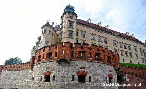 Postcard Kraków - Wawel Castle