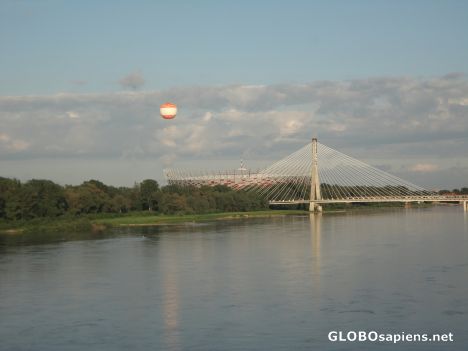 Postcard Vistula Bridge