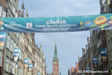 Postcard Gdansk - Euro 2012