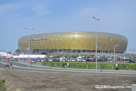 Postcard UEFA EURO 2012 in Gdańsk
