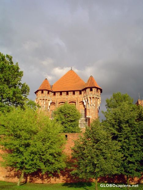 Postcard The Castle of Malbork
