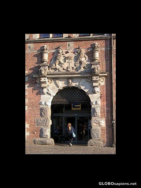Postcard Great Armoury ornate entrance