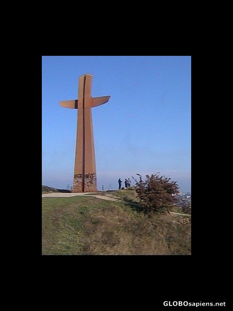 Postcard The Gdansk's cross