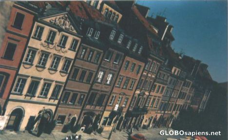 Postcard Warsaw