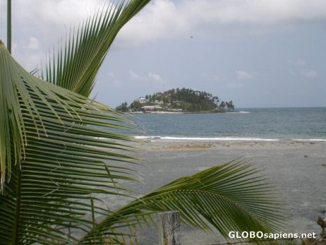 Postcard View near Isla Grande, Panama