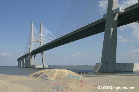 Postcard Ponte de Vasco da Gama - Lisboa