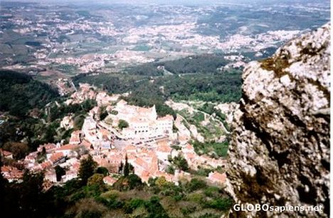 Postcard View from Castelo dos Muros