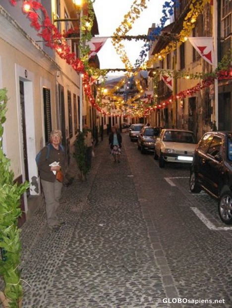 Postcard Rua de Santa Maria