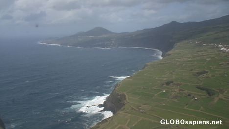 Postcard The coast of Faial Island - Azores