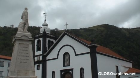 Postcard S.Jorge church on Sao Jorge Island - for Jorge...