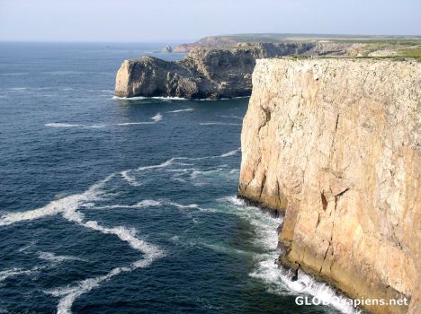 Postcard Portuguese cliffs