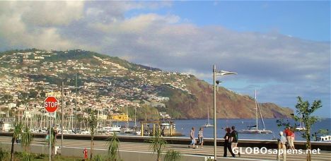 Postcard Funchal on the hills
