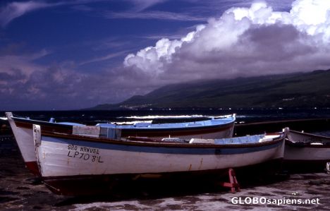 Postcard Faial Island - Before the Storm -