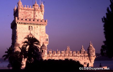 Postcard Lisbon - Torre de Belém -