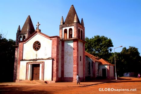 Postcard Bafata - Cathedral