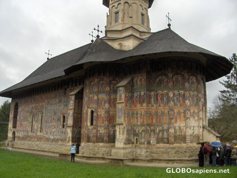 Postcard Moldovita Monastery
