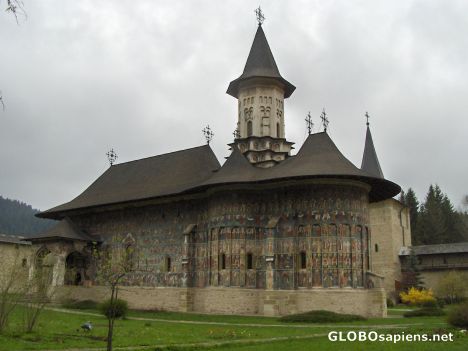 Postcard Suceavita Monastery