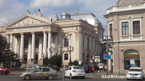 Postcard Opera House in Oradea