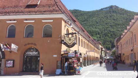 Postcard Old Town in Brasov