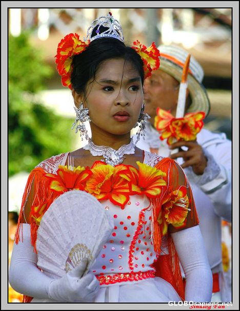Postcard Sinulog Dancers
