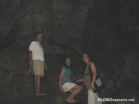 Postcard Under Ground Cave