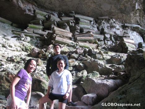 Postcard Burial Cave Sagada Mt. Province Philippines