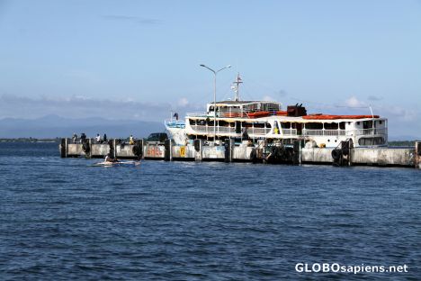 Postcard Zamboanga Pier