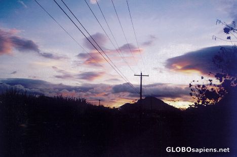 Postcard Sunset over  Duhatan