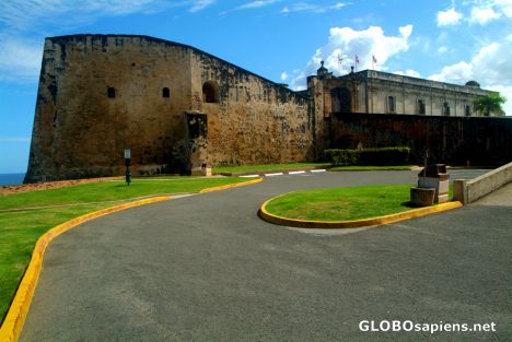 Postcard San Juan - Fort de San Cristobal