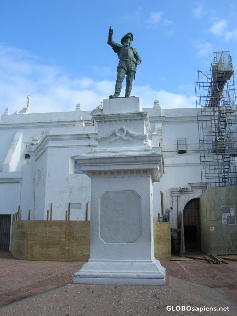 Postcard Juan Ponce de Leon monument