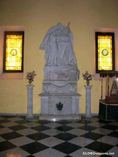 Postcard Juan Ponce de Leon tomb