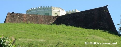 Postcard The fort (fuerte) in Isabela Segunda