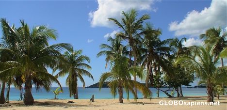 Postcard Sun Bay on Vieques