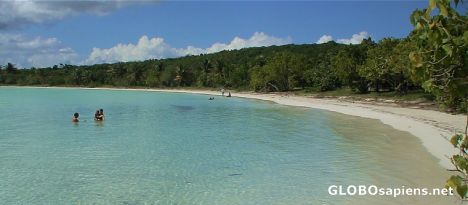 Postcard Sun Beach on Vieques