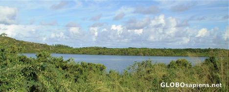 Postcard The lagoon of Culebra
