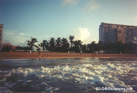 Postcard La Playa, San Juan