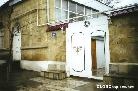 Postcard Old Synagogue