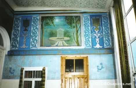 Postcard Frescoes of the old Synagogue