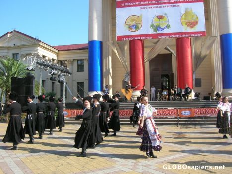 Postcard Russian dances VII