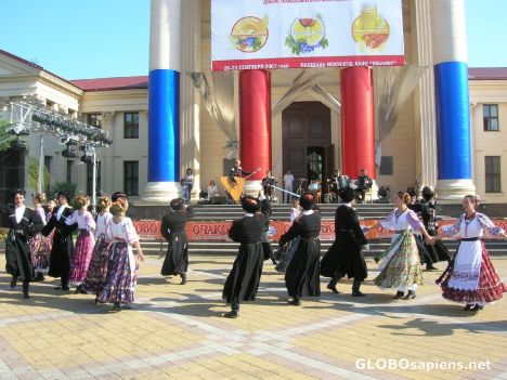 Postcard Russian dances VIII