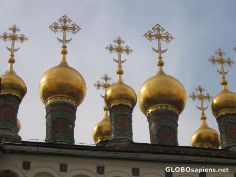 Postcard Crosses in Kremlin