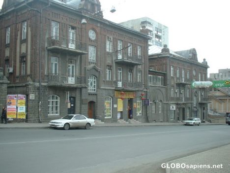 Postcard old building of Vladivostok