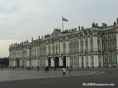 Postcard The Winter Palace/ Hermitage Museum