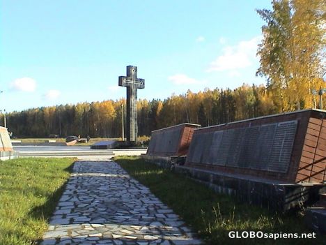 Postcard Gulag memorial