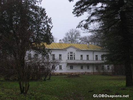 Postcard Liev Nikolaievich Tolstoy mansion