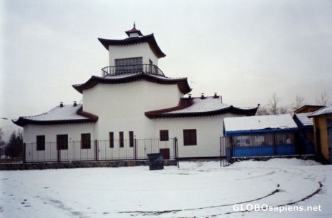 Postcard Tibetan Monastery where I live