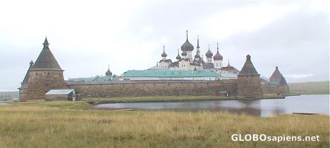 Postcard Infamous Solovetsky Monastery